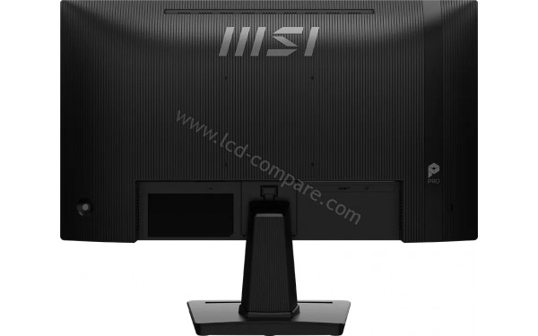 MSI PRO MP225A E12VL - Vue de l'arri&egrave;re