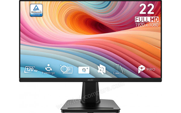 MSI PRO MP225 E12VL - Vue de face