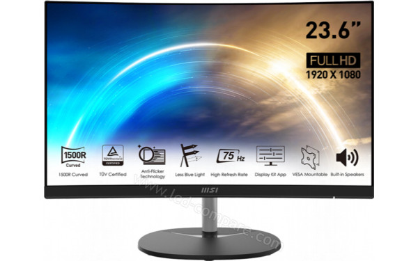 MSI PRO MP241CA - Vue de face