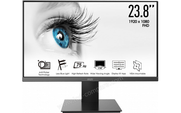 MSI PRO MP241XDE - Vue de face