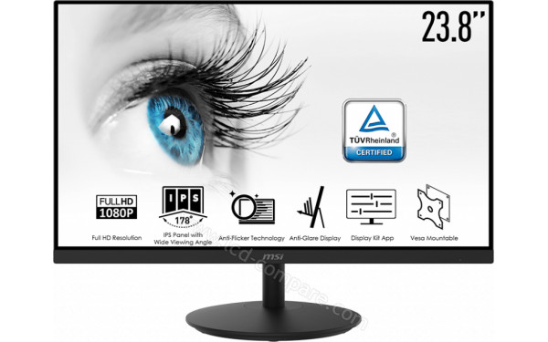 MSI PRO MP242DE - Vue de face