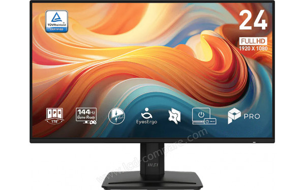 MSI PRO MP243 E14 - Vue de face