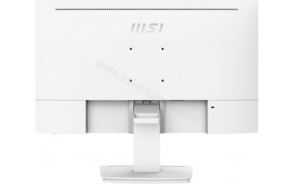 MSI PRO MP243XWDE - Vue de l'arri&egrave;re