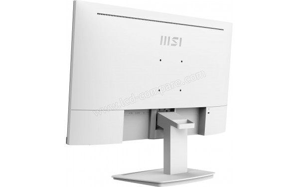 MSI PRO MP243XWDE - Vue 3/4 arri&egrave;re