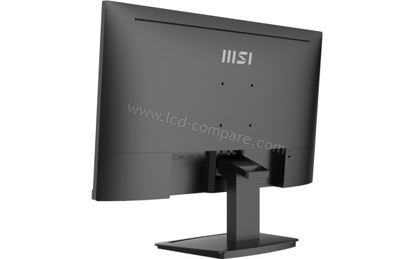 MSI PRO MP243X - Vue 3/4 arri&egrave;re