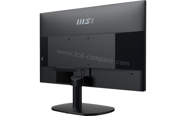 MSI Pro MP245VDE - Vue 3/4 arri&egrave;re