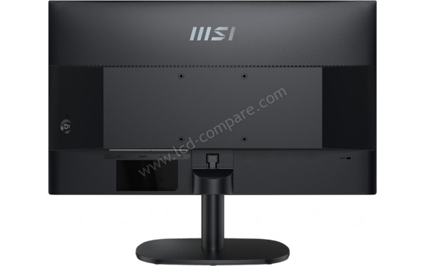 MSI Pro MP245VDE - Vue de l'arri&egrave;re