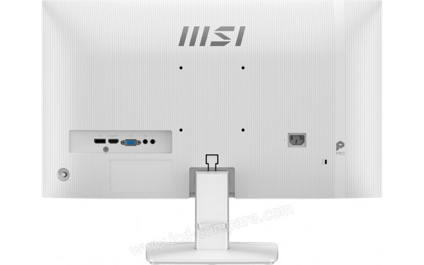 MSI PRO MP251W E2 - Vue de l'arri&egrave;re