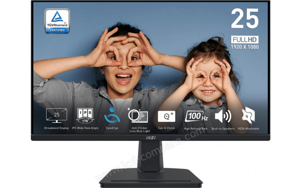 MSI PRO MP251 - Vue de face