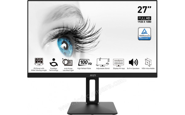 MSI PRO MP271APDE - Vue de face