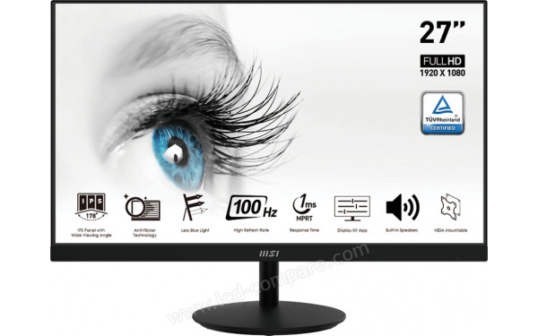 MSI PRO MP271A - Vue de face