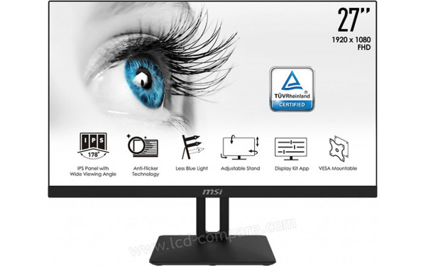 MSI MP271PDE - Vue de face