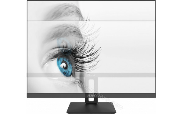 MSI PRO MP271P - Vue de face avec ajustement hauteur