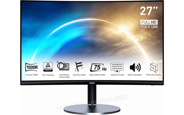 MSI PRO MP272CDE - Vue de face