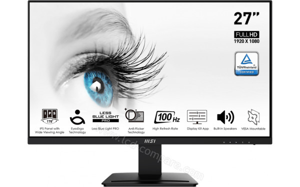 MSI PRO MP273A - Vue de face