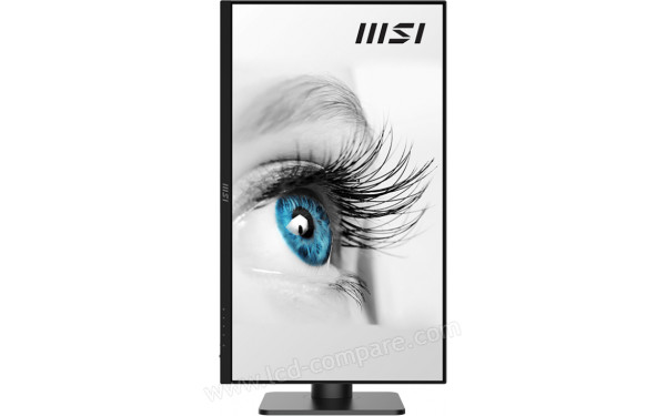 MSI PRO MP273PDE - Vue de face en mode portrait