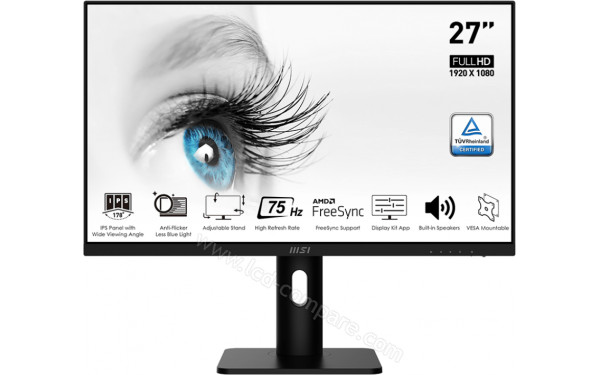 MSI PRO MP273P - Vue de face