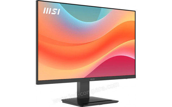 MSI PRO MP273QDE E7 - Vue 3/4 gauche