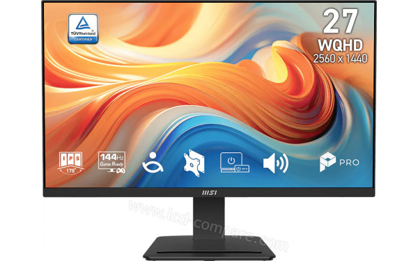 MSI PRO MP273Q E14 - Vue de face