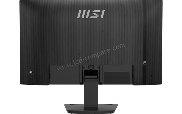MSI PRO MP273Q E14 - Vue de l'arri&egrave;re