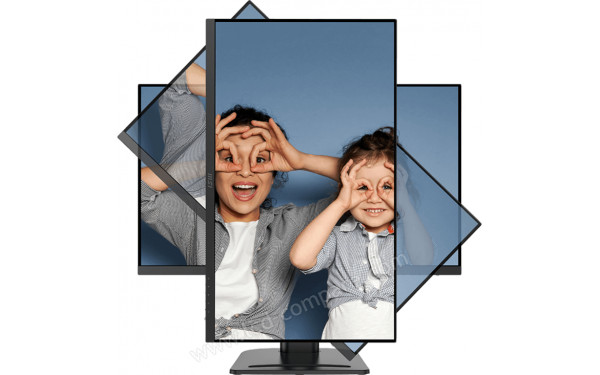 MSI PRO MP273QP E2 - Vue de face en mode portrait