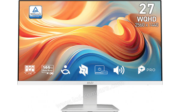 MSI PRO MP273QW E14 - Vue de face