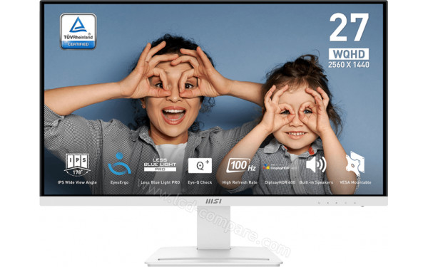 MSI PRO MP273QW E2 - Vue de face