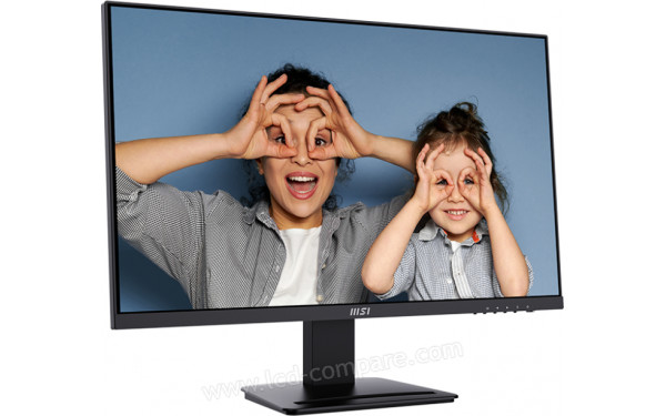 MSI PRO MP273UDE - Vue 3/4 gauche