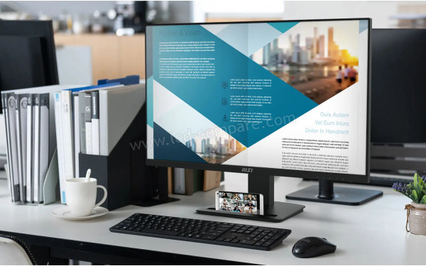 MSI PRO MP273UDE - Mise en situation