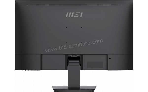 MSI PRO MP273U - Vue de l'arri&egrave;re