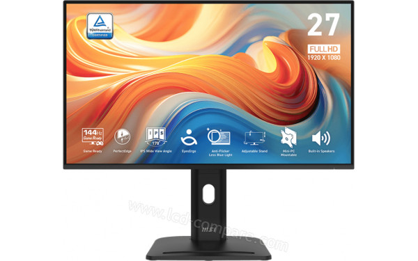 MSI PRO MP275PGDE E14 - Vue de face