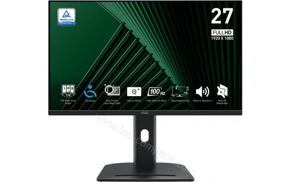 MSI PRO MP275PG - Vue de face