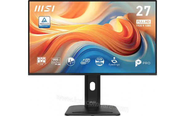 MSI Pro MP275PHGN E14 - Vue de face