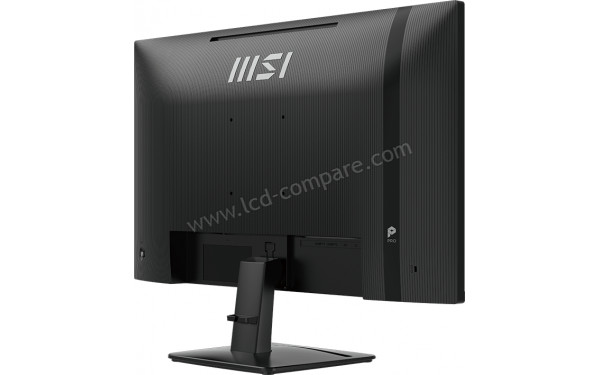 MSI PRO MP275QDE E14 - Vue 3/4 arri&egrave;re