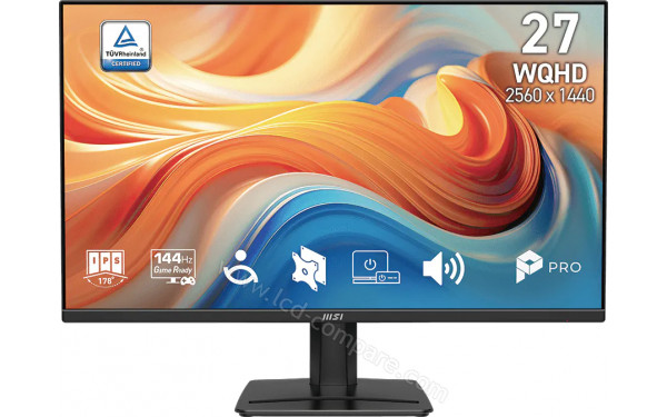 MSI PRO MP275Q E14 - Vue de face