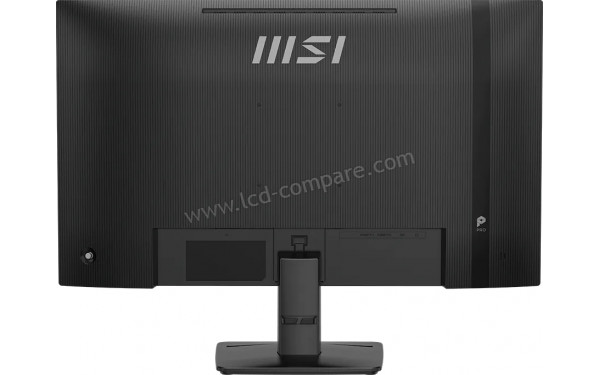 MSI PRO MP275Q E14 - Vue de l'arri&egrave;re