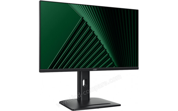 MSI PRO MP275QPG - Vue 3/4 gauche