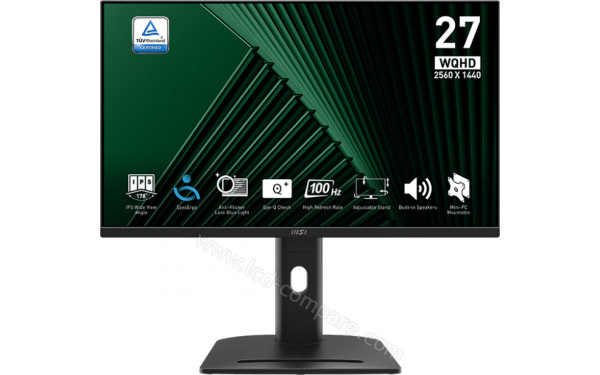 MSI PRO MP275QPG - Vue de face