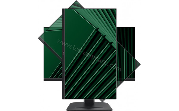 MSI PRO MP275QPG - Vue de face en mode portrait