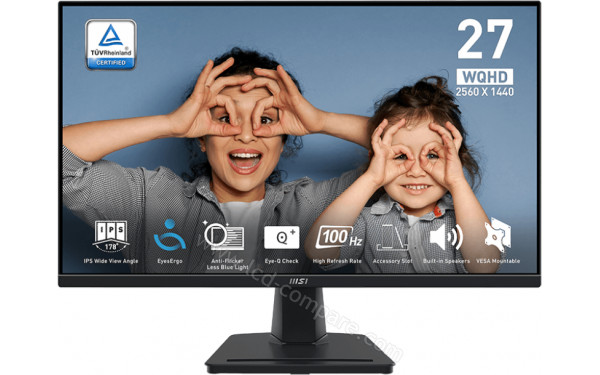 MSI PRO MP275Q - Vue de face