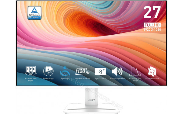 MSI PRO MP275W E2 - Vue de face