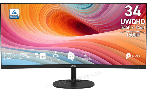 MSI PRO MP341CQ E12 - Vue de face