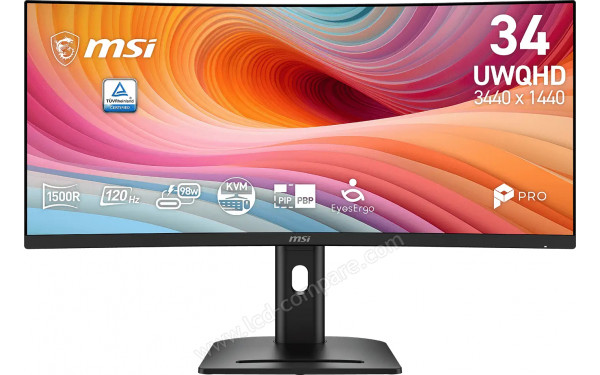 MSI PRO MP341CQPHG E12 - Vue de face