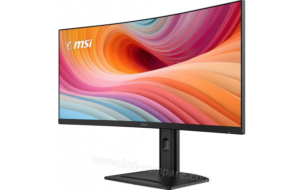 MSI PRO MP341CQPHG E12 - Vue 3/4 droite