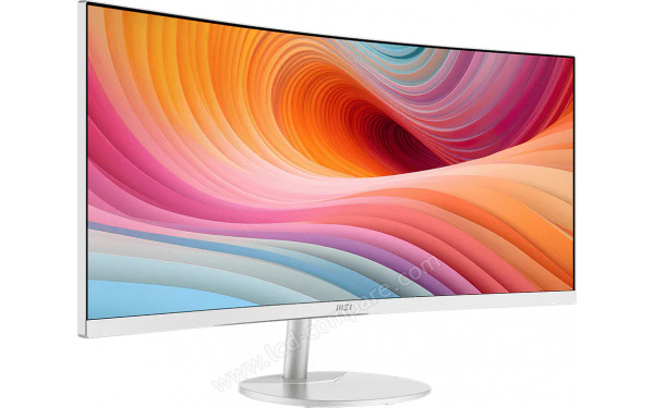 MSI PRO MP341CQW E12 - Vue 3/4 gauche