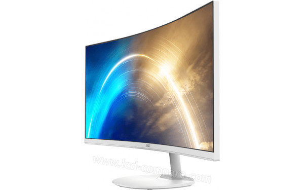 MSI PRO MP341CQW - Vue 3/4 droite