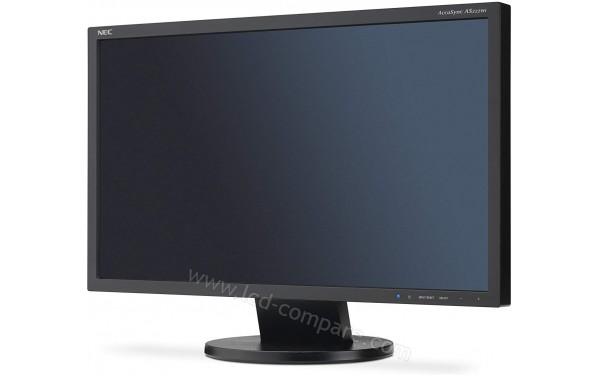 NEC AccuSync AS222Wi - Vue 3/4 droite