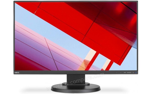 NEC MultiSync E242N-BK - Vue de face