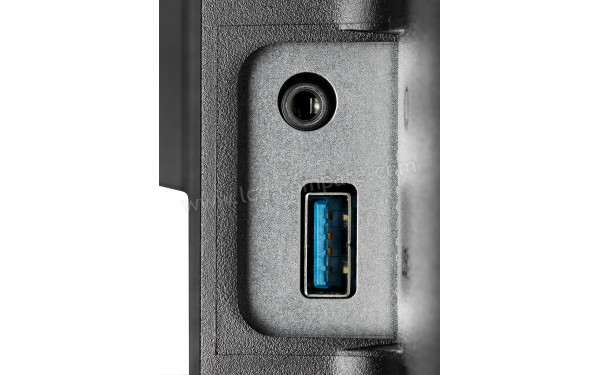 NEC MultiSync E243F-BK - Connectiques sur le c&ocirc;t&eacute; gauche