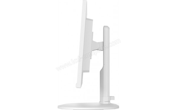 NEC E273F-WH - Vue de profil droit